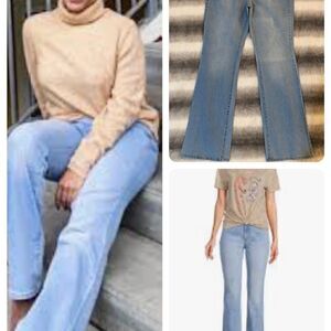 NOBO LITE WASH FADE STRETCH BOOTCUT DENIM